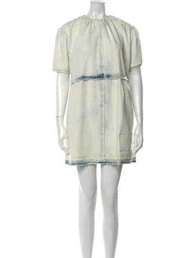 Pre-owned Marc Jacobs Vintage Mini Dress In White