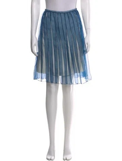 Pre-owned Marc Jacobs Vintage Mini Skirt In Blue