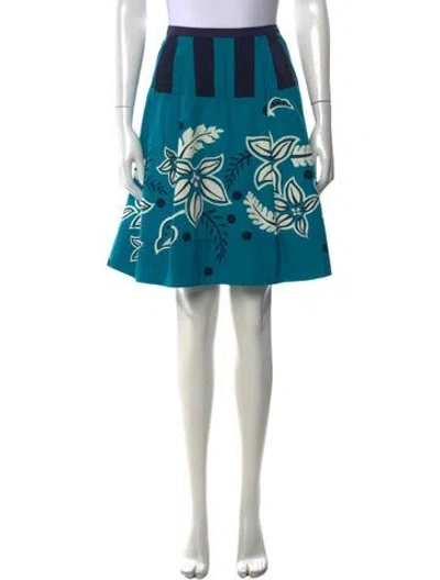 Pre-owned Marc Jacobs Vintage Mini Skirt In Blue