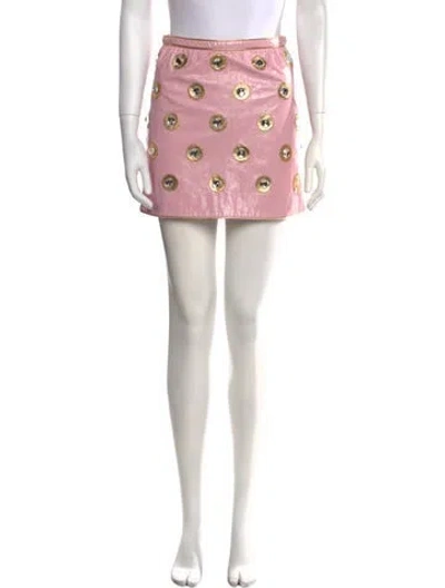 Pre-owned Marc Jacobs Vintage Mini Skirt In Pink