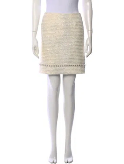 Pre-owned Marc Jacobs Vintage Mini Skirt In Silver