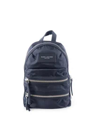 Pre-owned Marc Jacobs Vintage Mini The Biker Backpack In Black