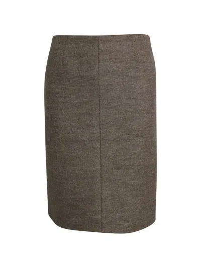 Pre-owned Marc Jacobs Vintage Pencil Mini Skirt In Neutral