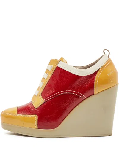 Pre-owned Marc Jacobs Vintage  105mm Wedge-heel Sneakers