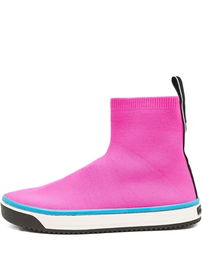 Pre-owned Marc Jacobs Vintage  Sock Slip-on Sneakers In Pink