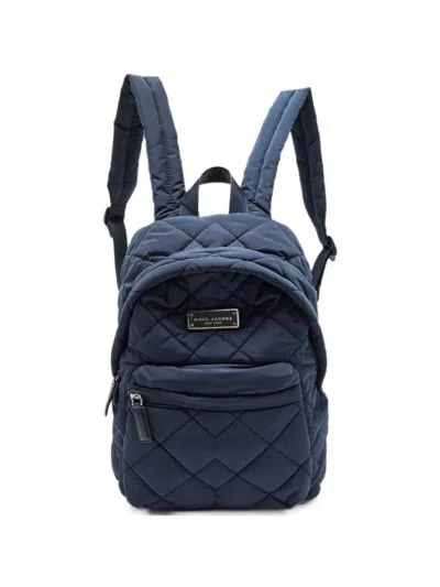 Pre-owned Marc Jacobs Vintage Quilted Backpack In Blue