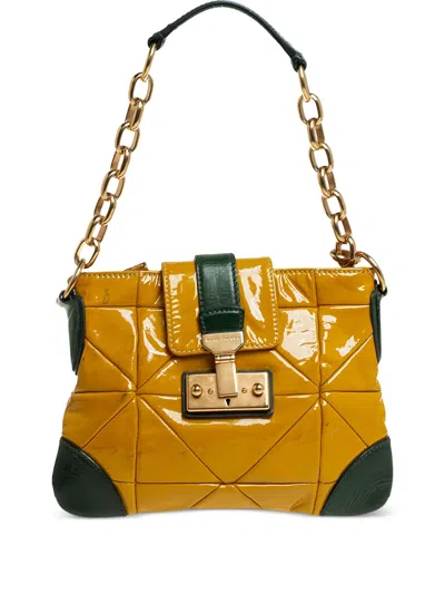 Pre-owned Marc Jacobs Vintage Quilted Patent-leather Shoulder Bag