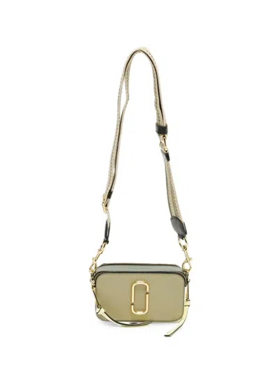 Pre-owned Marc Jacobs Vintage Snapshot Double-j Crossbody Bag In Neutral
