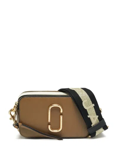 Pre-owned Marc Jacobs Vintage Snapshot Saffiano Leather Crossbody Bag In Brown