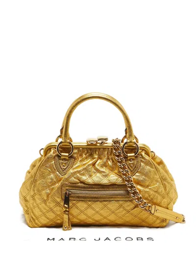 Pre-owned Marc Jacobs Vintage Stam Tote Bag In Gold
