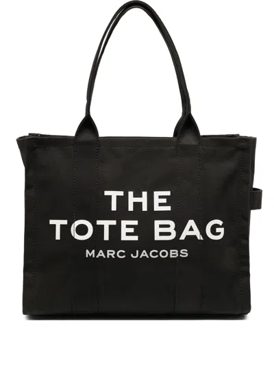 Pre-owned Marc Jacobs Vintage The Large Tote Logoprint Bag