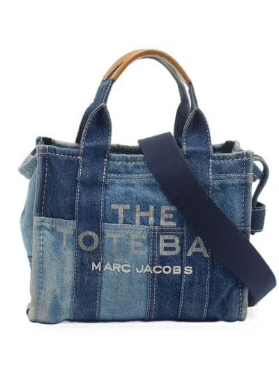 Pre-owned Marc Jacobs Vintage The Tote Denim Tote Bag In Blue