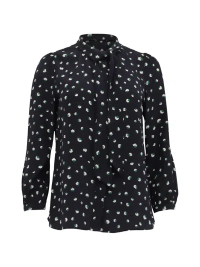 Pre-owned Marc Jacobs Vintage Tie-detail Blouse In Blue