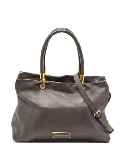 Pre-owned Marc Jacobs Vintage Too Hot To Handle Slouchy Leather Tote Bag
