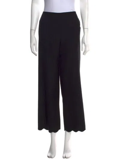 Pre-owned Marc Jacobs Vintage Wide Leg Pants In Black