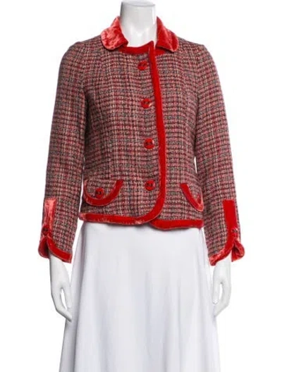 Pre-owned Marc Jacobs Vintage Wool Jacket In Multi