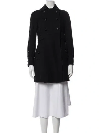 Pre-owned Marc Jacobs Virgin Wool Evening Jacket In Black