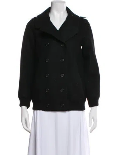 Pre-owned Marc Jacobs Virgin Wool Evening Jacket In Black