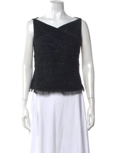 Pre-owned Marc Jacobs V-neck Sleeveless Top In Multi
