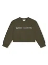 Marc Jacobs Logo-print Sweatshirt In Verde