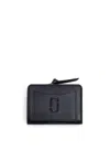 Marc Jacobs Black Leather Mini The Utility Snapshot Dtm Wallet