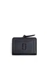 Marc Jacobs The Covered J Marc Mini Compact Wallet In Black