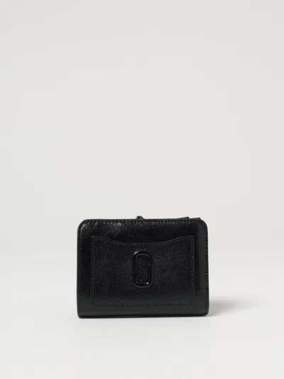 MARC JACOBS WALLET MARC JACOBS WOMAN COLOR BLACK,H08982002