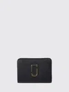 Marc Jacobs Logo-plaque Wallet In Black