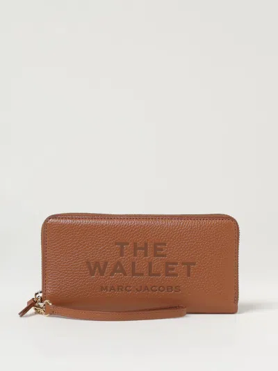 MARC JACOBS WALLET MARC JACOBS WOMAN COLOR BROWN,H08983032