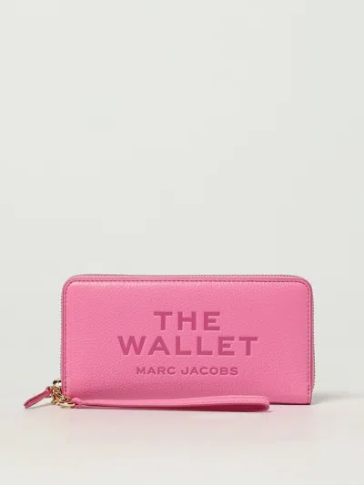 MARC JACOBS WALLET MARC JACOBS WOMAN COLOR PINK,H08983010