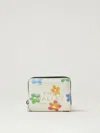 Marc Jacobs The Wild Daisy Mini Leather Wallet In Neutral