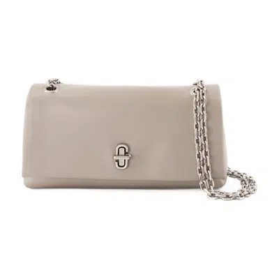 MARC JACOBS MARC JACOBS WALLET ON CHAIN - LEATHER - GREY
