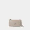 Marc Jacobs Wallet On Chain In Grey