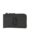 Marc Jacobs The Top Zip Multi Wallet In Black