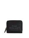 Marc Jacobs The Mini Compact Wallet Leather In Black