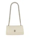 Marc Jacobs The Dual Chain Leather Wallet On A Chain In Beige