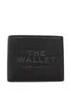 Marc Jacobs The Leather Wallet In Black
