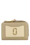Marc Jacobs Khaki Leather Utility Snapshot Dtm Slim Wallet In Green
