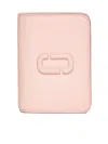 Marc Jacobs The Mini Compact Wallet In Pink