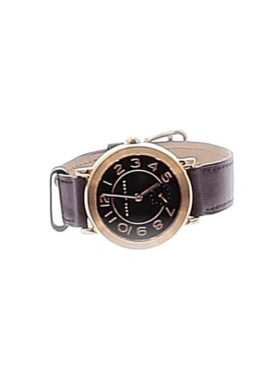 Pre-owned Marc Jacobs Watch In Gold