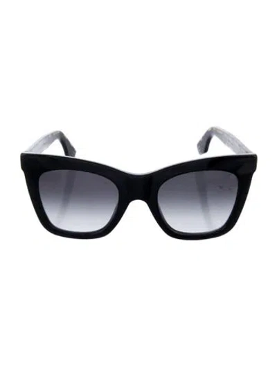 Pre-owned Marc Jacobs Wayfarer Gradient Sunglasses In Black