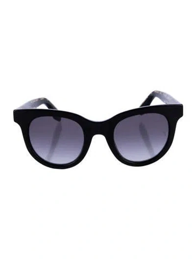 Pre-owned Marc Jacobs Wayfarer Gradient Sunglasses In Black
