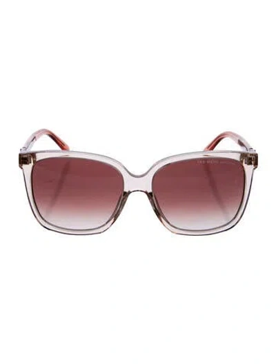 Pre-owned Marc Jacobs Wayfarer Gradient Sunglasses In Brown