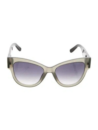 Pre-owned Marc Jacobs Wayfarer Gradient Sunglasses In Gray