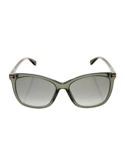 Pre-owned Marc Jacobs Wayfarer Gradient Sunglasses In Green