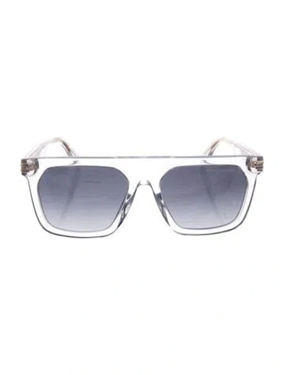 Pre-owned Marc Jacobs Wayfarer Gradient Sunglasses In Transparent