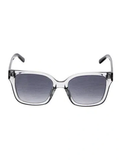 Pre-owned Marc Jacobs Wayfarer Gradient Sunglasses In Transparent