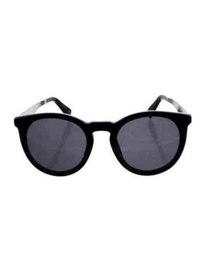 Pre-owned Marc Jacobs Wayfarer Tinted Sunglasses In Black