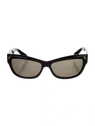 Pre-owned Marc Jacobs Wayfarer Tinted Sunglasses In Black