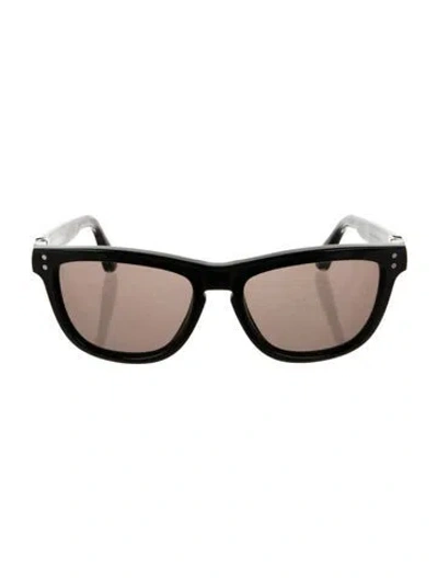 Pre-owned Marc Jacobs Wayfarer Tinted Sunglasses In Black